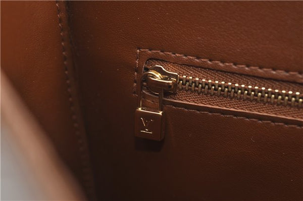 Auth Louis Vuitton Vernis Christie GM Shoulder Bag Brown M91107 LV Junk 8779D