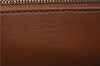 Auth Louis Vuitton Vernis Christie GM Shoulder Bag Brown M91107 LV Junk 8779D