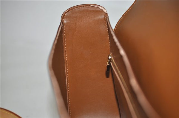 Auth Louis Vuitton Vernis Christie GM Shoulder Bag Brown M91107 LV Junk 8779D