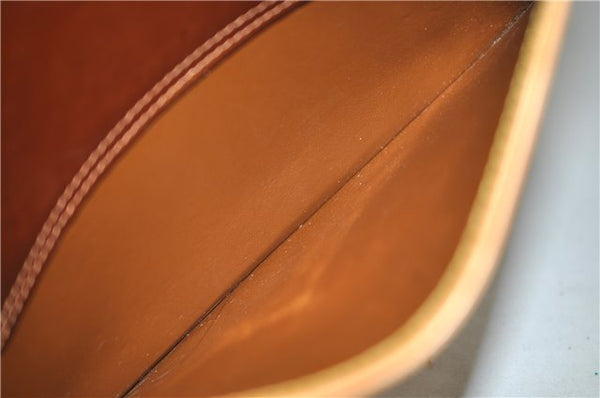 Auth Louis Vuitton Vernis Christie GM Shoulder Bag Brown M91107 LV Junk 8779D