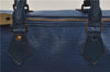 Authentic Louis Vuitton Epi Speedy 30 Hand Boston Bag Purse Blue M43005 LV 8780D