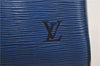 Authentic Louis Vuitton Epi Speedy 30 Hand Boston Bag Purse Blue M43005 LV 8780D
