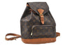Authentic Louis Vuitton Monogram Montsouris MM Backpack M51136 LV 8780F