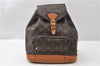 Authentic Louis Vuitton Monogram Montsouris MM Backpack M51136 LV 8780F
