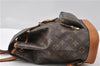 Authentic Louis Vuitton Monogram Montsouris MM Backpack M51136 LV 8780F