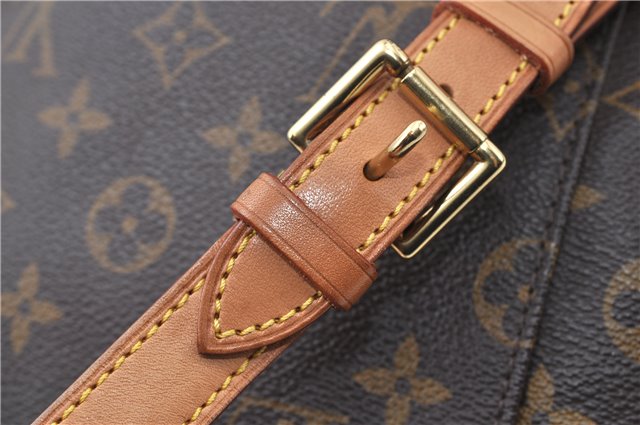 Authentic Louis Vuitton Monogram Montsouris MM Backpack M51136 LV 8780F