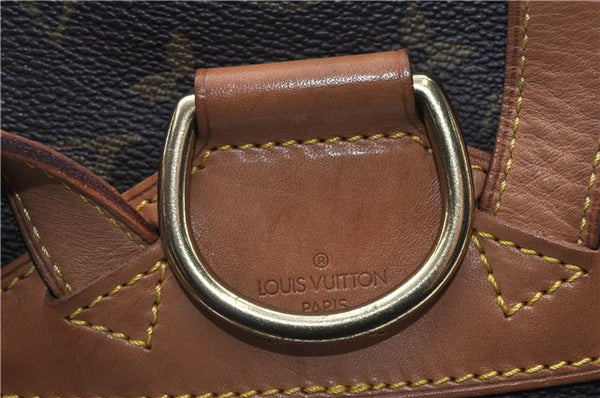 Authentic Louis Vuitton Monogram Montsouris MM Backpack M51136 LV 8780F