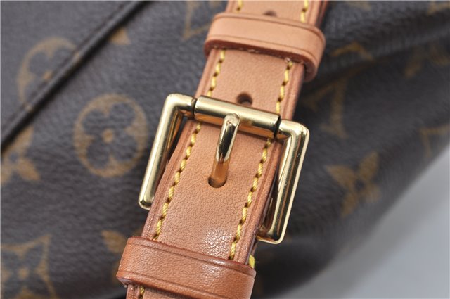 Authentic Louis Vuitton Monogram Montsouris MM Backpack M51136 LV 8780F