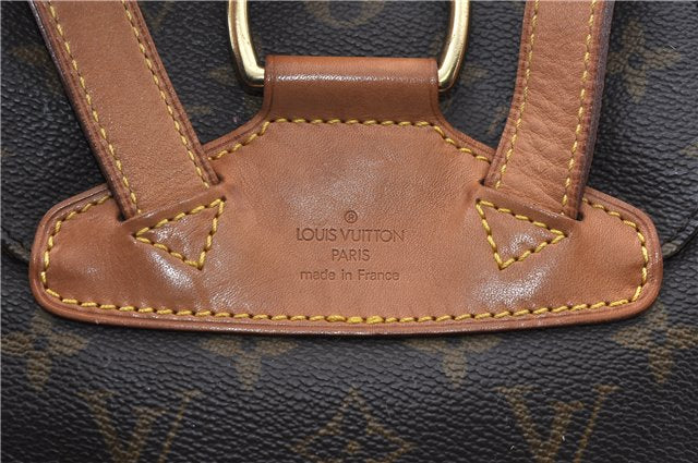 Authentic Louis Vuitton Monogram Montsouris MM Backpack M51136 LV 8780F