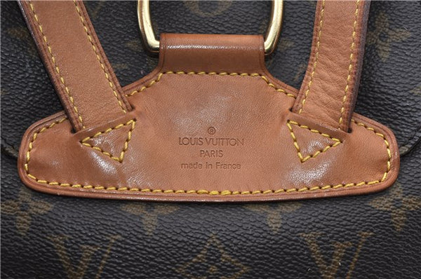 Authentic Louis Vuitton Monogram Montsouris MM Backpack M51136 LV 8780F