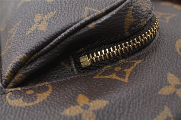 Authentic Louis Vuitton Monogram Montsouris MM Backpack M51136 LV 8780F