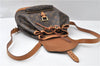 Authentic Louis Vuitton Monogram Montsouris MM Backpack M51136 LV 8780F