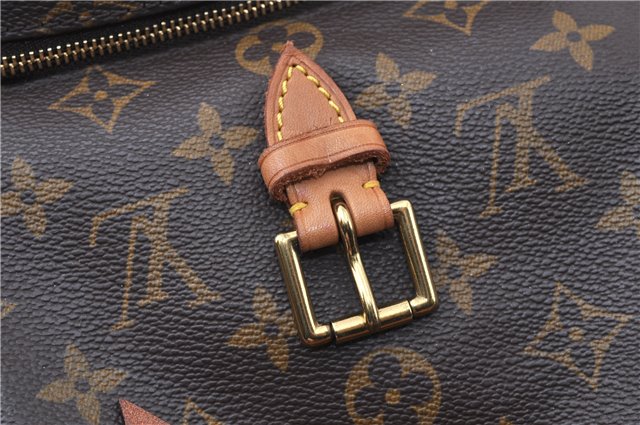 Authentic Louis Vuitton Monogram Montsouris MM Backpack M51136 LV 8780F