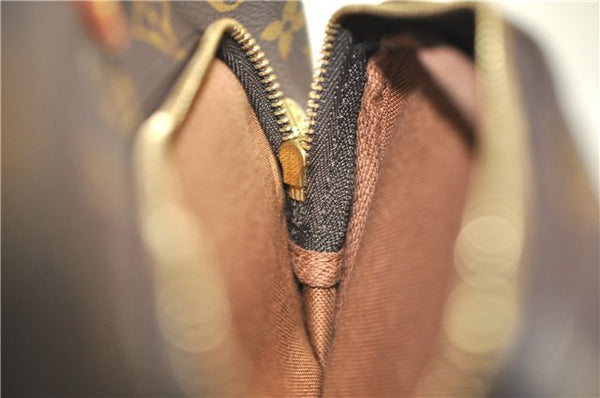 Authentic Louis Vuitton Monogram Montsouris MM Backpack M51136 LV 8780F