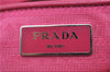 Authentic PRADA Vintage Nylon Tessuto Leather 2Way Shoulder Tote Bag Pink 8781E