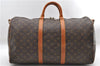 Auth Louis Vuitton Monogram Keepall Bandouliere 50 Boston Bag M41416 LV 8784D