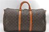 Auth Louis Vuitton Monogram Keepall Bandouliere 50 Boston Bag M41416 LV 8784D