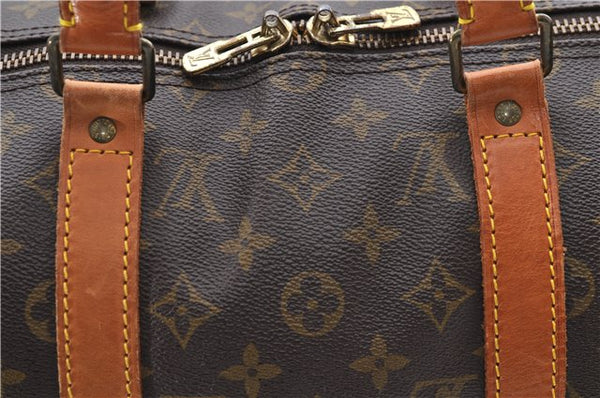 Auth Louis Vuitton Monogram Keepall Bandouliere 50 Boston Bag M41416 LV 8784D
