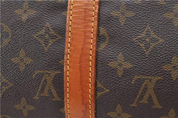 Auth Louis Vuitton Monogram Keepall Bandouliere 50 Boston Bag M41416 LV 8784D