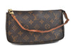 Authentic Louis Vuitton Monogram Pochette Accessoires Pouch M51980 LV 8787C