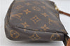 Authentic Louis Vuitton Monogram Pochette Accessoires Pouch M51980 LV 8787C