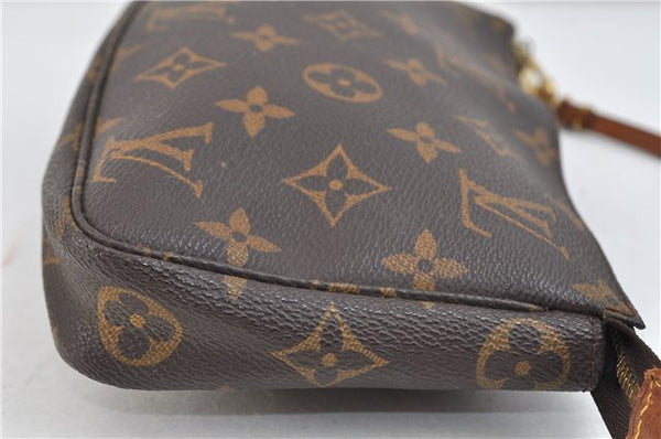 Authentic Louis Vuitton Monogram Pochette Accessoires Pouch M51980 LV 8787C