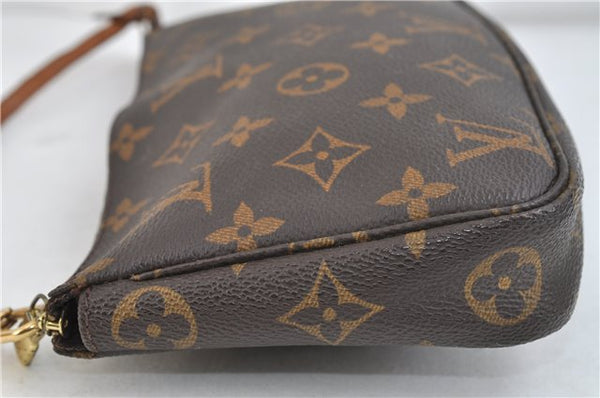 Authentic Louis Vuitton Monogram Pochette Accessoires Pouch M51980 LV 8787C