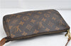 Authentic Louis Vuitton Monogram Pochette Accessoires Pouch M51980 LV 8787C