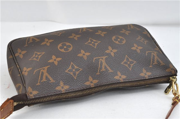 Authentic Louis Vuitton Monogram Pochette Accessoires Pouch M51980 LV 8787C