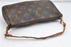 Authentic Louis Vuitton Monogram Pochette Accessoires Pouch M51980 LV 8787C