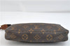 Authentic Louis Vuitton Monogram Pochette Accessoires Pouch M51980 LV 8787C