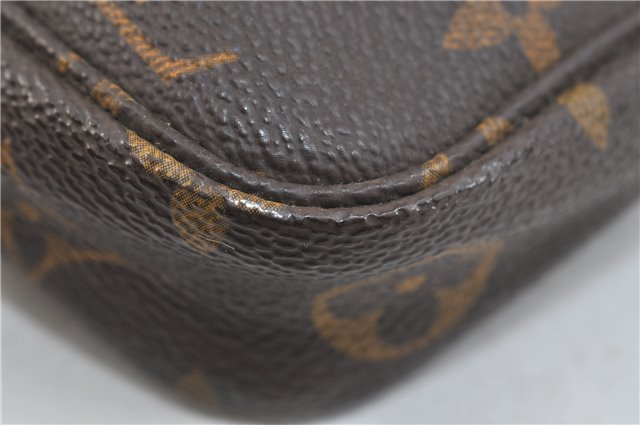 Authentic Louis Vuitton Monogram Pochette Accessoires Pouch M51980 LV 8787C