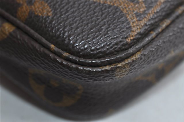 Authentic Louis Vuitton Monogram Pochette Accessoires Pouch M51980 LV 8787C