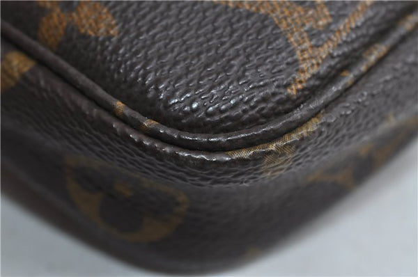 Authentic Louis Vuitton Monogram Pochette Accessoires Pouch M51980 LV 8787C