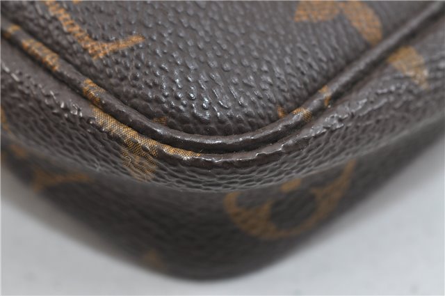 Authentic Louis Vuitton Monogram Pochette Accessoires Pouch M51980 LV 8787C