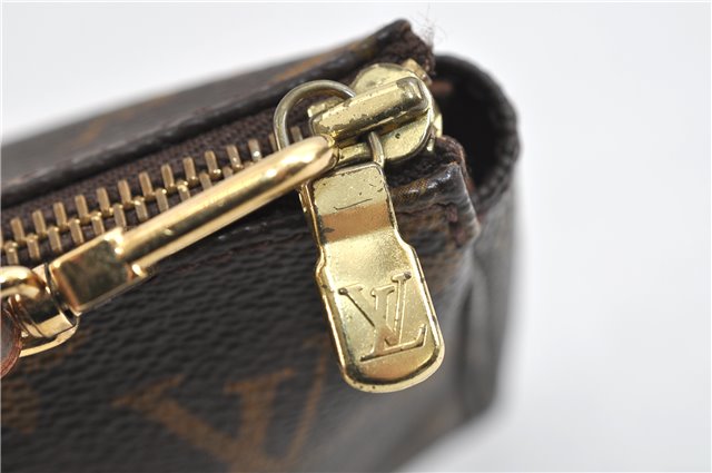 Authentic Louis Vuitton Monogram Pochette Accessoires Pouch M51980 LV 8787C