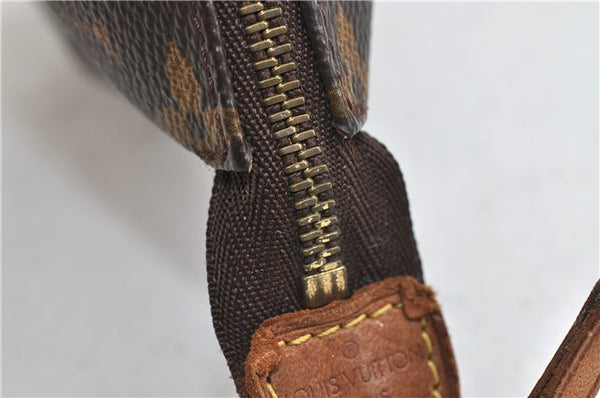 Authentic Louis Vuitton Monogram Pochette Accessoires Pouch M51980 LV 8787C