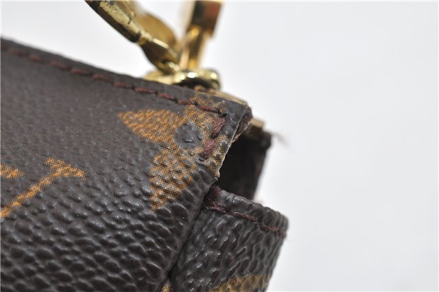 Authentic Louis Vuitton Monogram Pochette Accessoires Pouch M51980 LV 8787C