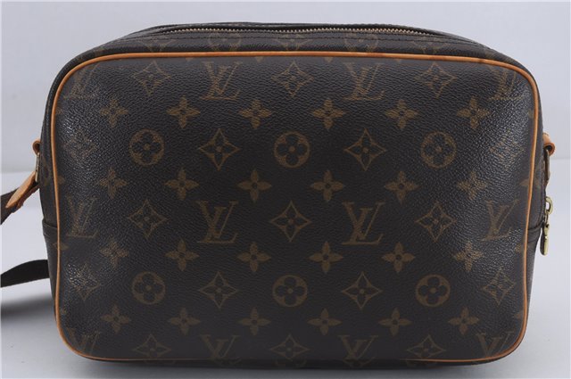 Auth Louis Vuitton Monogram Reporter PM Shoulder Cross Body Bag M45254 LV 8788D