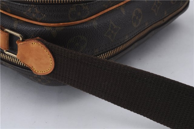 Auth Louis Vuitton Monogram Reporter PM Shoulder Cross Body Bag M45254 LV 8788D