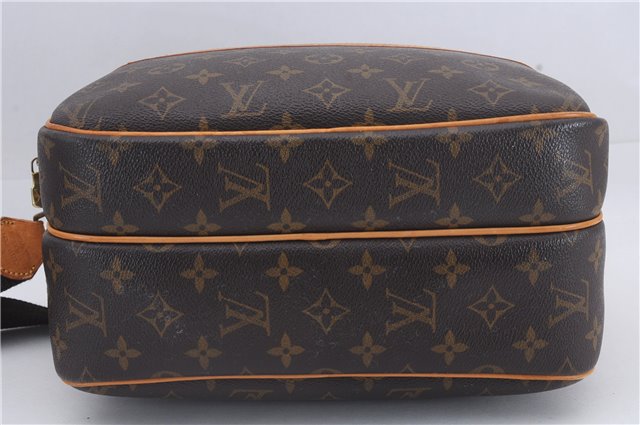 Auth Louis Vuitton Monogram Reporter PM Shoulder Cross Body Bag M45254 LV 8788D