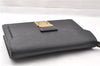 Auth Louis Vuitton Epi Pochette Sellier Dragonne Clutch Bag M52612 Black 8788F