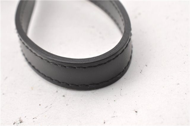 Auth Louis Vuitton Epi Pochette Sellier Dragonne Clutch Bag M52612 Black 8788F