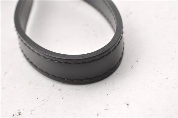 Auth Louis Vuitton Epi Pochette Sellier Dragonne Clutch Bag M52612 Black 8788F