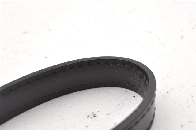 Auth Louis Vuitton Epi Pochette Sellier Dragonne Clutch Bag M52612 Black 8788F