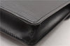 Auth Louis Vuitton Epi Pochette Sellier Dragonne Clutch Bag M52612 Black 8788F