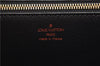 Auth Louis Vuitton Epi Pochette Sellier Dragonne Clutch Bag M52612 Black 8788F