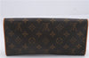 Authentic Louis Vuitton Monogram Pochette Twin GM Shoulder Bag M51852 LV 8789D