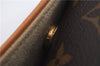 Authentic Louis Vuitton Monogram Pochette Twin GM Shoulder Bag M51852 LV 8789D