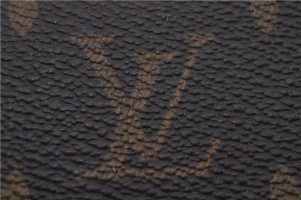 Authentic Louis Vuitton Monogram Pochette Twin GM Shoulder Bag M51852 LV 8789D